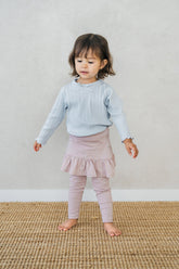 Cozy baby outfit featuring Avauma Chloe Ribbon Long Sleeve Top – Perfect for daily wear